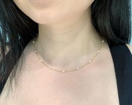 珍珠頸鏈 | 14K包金 | 淡水珍珠