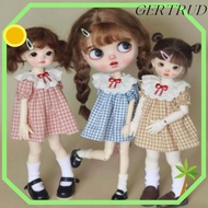 GERTRUD Base Shirt Tops, Fashion Cute Floral Lace Dresses, High Quality DIY Accessories Mini Bubble 