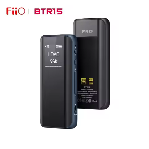 FiiO BTR15 Bluetooth 5.1 Headphone Amplifier AMP DAC DSD256 Receiver LDAC/aptX Adaptive MAQ Balanced