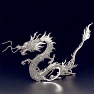 3D Metal Chinese Zodiac Dragon Model Puzzle Kits DIY Detachable Stainless Steel Warcraft Crafts Jigsaw Toys Gifts For Children