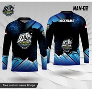 jersey mancing mania baju fishing kaos mancing lengan panjang