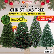 CHRISTMAS TREE SUPERSAVE 4ft / 5ft / 6ft / 7ft Decoration Pokok Krismas Christmas Decoration Hiasan 