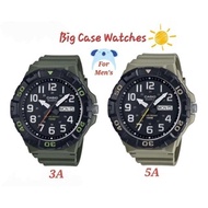Casio Men Watches Big Size Analog Watch MRW-210H-3A MRW-210H-5A MRW-210H MRW210H Jam tangan Lelaki