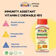 21st Century Immunity Assistant Vitamin C 500mg multivitamins minerals and herbs 90 chewable tablets