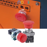 TOMBOL 40mm Emergency Button Emergency Push Button Metal Push Button