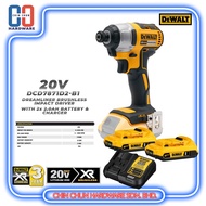 DEWALT 20V DREAMLINER BRUSHLESS IMPACT DRIVER (DCF7871D2-B1) [2.0AHX2+DCB112]