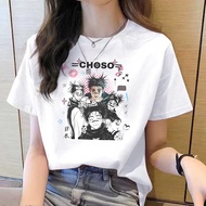 Choso Women's Gyaru Scene Korean Fashion T-Shirt - Summer Edition