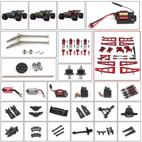 vsSCY 9522-9522PRO remote control car upgrade components: differential, steering servo, motor, ESC,