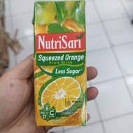 Minuman Kotak Nutrisari Less Sugar 200Ml