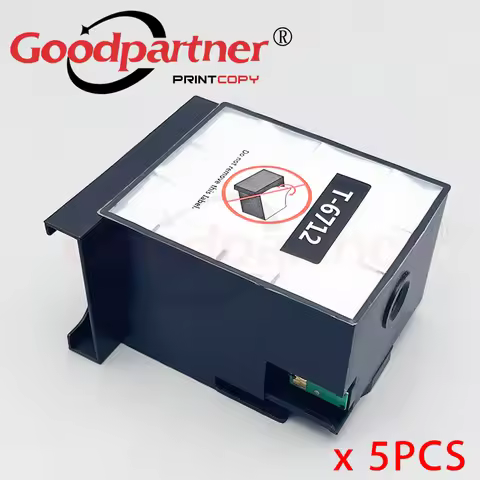 5X T6712 T671200 Ink Maintenance Box for EPSON WF 6090 6590 8010 8090 8510 8590 / WF6090 WF6590 WF80