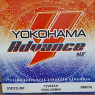 85D23L YOKOHAMA ADVANCE MF Batttery Car Battery Batreri Kereta