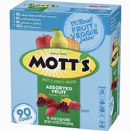 [HSD 07/2026] MOTT'S Fruit Gummy Candy from USA 90 Packs 2.04kg