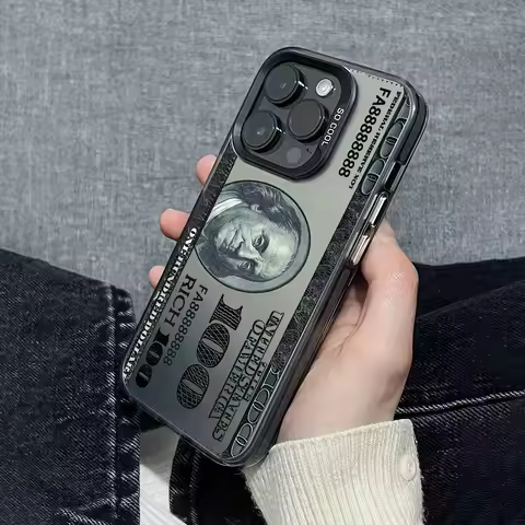 Us Dollar Bill Pattern Phone Case for Infinix Hot Note Zero 60i 60 50 40 30 30i 20 20s 12 12i Smart 
