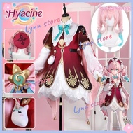 HONKAI STAR RAIL Cosplay Costume Girls Lori Anime Outfits HYACINE Roleplay Dress Wig Shoes Full Set