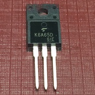 ((1pc) Electronic Parts TK6A65D K6A65D Ready Stock TO-220F MOS Field Effect Tube