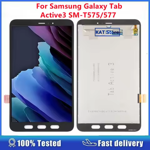 Compatible For Samsung Galaxy Tab Active3 SM-T575 T570 T575 T577 LCD Display Screen Touch Digitizer 