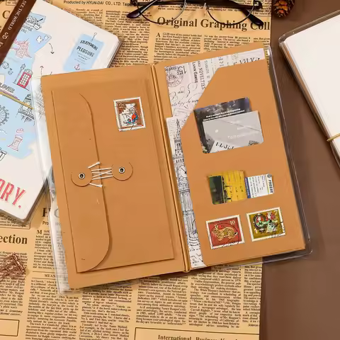 Traveler's Notes, Kraft Paper Tn Envelope, Storage Bag, Planner, Inner Page Accessories, Ticket Hold
