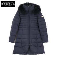 Faber FAV1028 黑色狐狸毛羽絨服，38碼