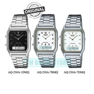AQ-230A CASIO YOUTH VINTAGE DUAL TIME AQ230A