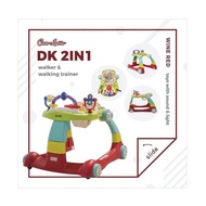 Baby Walker Coco Latte Cl-1001 ml Dk 2in1 Wine Red
