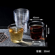 Cốc Thử Đồ Uống Chất Lượng Cao 30ml Cốc Nhựa Cứng Nhỏ Trong Suốt Dùng Một Lần Cốc Nhựa Dùng Một Lần 