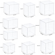 Clear Acrylic Display Box Countertop Case Organizer Stand Dustproof Showcase For Figures/Toys/Collectibles/Dam/Car Model/