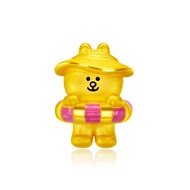 CHOW TAI FOOK LINE FRIENDS Collection 999 Pure Gold Charm - Cony Swim R33518