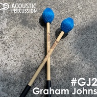 [Buffalo Music] Acoustic Graham Johns Series GJ2 Rattan Handle Medium Cymbal Hammer