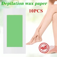 10 Sheets Hair Removal Wax Strips Painless Armpit Lips Leg Body Hair Remove Stickers Eyebrow N7S7