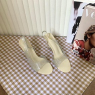 HEELS SHOES S 3596 ZARA GLITTER HEELS 9 CM PREMIUM