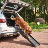Foldable Pet Stairs PP Material Anti-slip Auxiliary Car Climbing Ladder Dog Ladder Large Dog Plastic