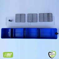 Blue Top Filter Box (2.3 feet) 27" x 5" x 4.5" For Aquarium Kotak Bekas