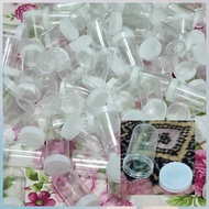 Plastic Ointment Pot 30 cc/ Pot D3cm, T5cm/ Slime Pot / Ointment Pot Cream Pot Urine Pot