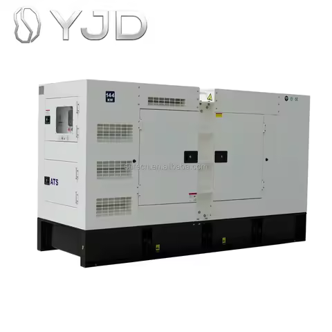 AC P3 144KW/180KVA Generator with ATS 150kw 150 kw Generador diesel Power by ECU Engine QSB6.7