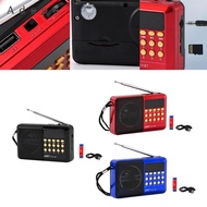 [Adepe] Portable Radio Vintage Gifts for Seniors Elderly Multipurpose Pocket Radio