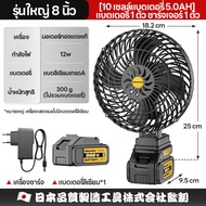 Maybuck ญี่ปุ่น พัดลมแคมป์ปิ้ง พัดลมลิเทียม พัดลมพกพา พัดลมตั้งโต๊ะ ลิเธียม กำลังสูง ลมแรง  เหมาะสำห