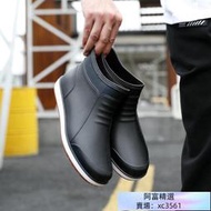 雨鞋 加絨的建議拍大一碼   男 夏季 韓國 短筒 低幫 雨靴 防滑 耐磨 水鞋 工作 膠
