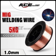 5 KG x 1.0mm MIG CO2 Gas Wire - FLUX CORED Co2 Gas Wire Solid Wire ( Cooper ) Can Use For Every Mig 