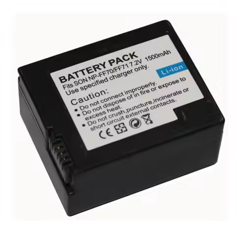 NP-FF70 FF71 IP7E 7BT PC108E 109E 350E Camera Rechargeable Lithium Battery Pack