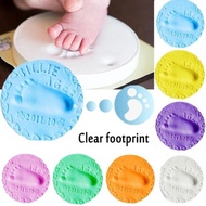 Baby Hand and Footprint Mud 3D Care Air Dry Slime Imprint Kit