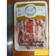 500 Gr - Slice Beef Shortplate AUS | Daging Sapi Slice | Halal