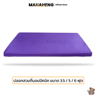 MahaHeng ปลอกที่นอนปิคนิค 3.5 5 6 ฟุต สีพื้นผ้าริ้วซาติน (เฉพาะปลอก)