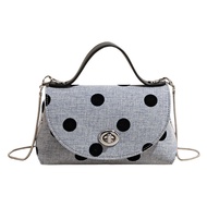 Polka Dot Underarm Bag Women New Style Large-Capacity Shoulder Handbag Casual All-Match Commuter Tot