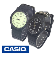 ฟรีกล่อง นาฬิกาคาสิโอ้ กันน้ำ นาฬิกาข้อมือcasio สำหรับผู้หญิงและผู้ชาย นาฬิกา สายยาง สีดำ RC534