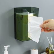 Inaso Tempat Tisu Transparan Tempel Dinding Dapur Toilet Kotak Tissue Gantung Serbaguna HSB617