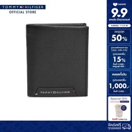 Tommy Hilfiger กระเป๋าสตางค์ ผู้ชาย รุ่น AM0AM14786 BDS - สีดำ