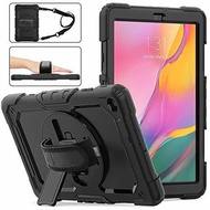 ▶$1 Shop Coupon◀  Samsung Galaxy Tab A 10.1 Case 2019 with Screen Protector, SM-T510/T515 SIBEITU He
