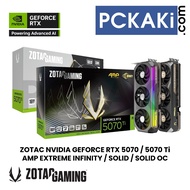 ZOTAC GAMING NVIDIA GEFORCE RTX 5070 5070Ti AMP EXTREME INFINITY / SOLID / TWIN EDGE OC GRAPHIC CARD