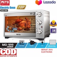 HARGA PROMO!! MITO OVEN LISTRIK MO-999 / MO 999 / MO999 28 LITER 350W Kapasitas Besar, Low WATT 100% ORIGINAL