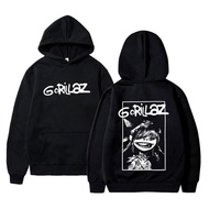 M-3XL Rock Band Gorillaz Hoodie Men Women Hip Hop Oversized Streetwear Man Fashion Vintage Cal Pullo